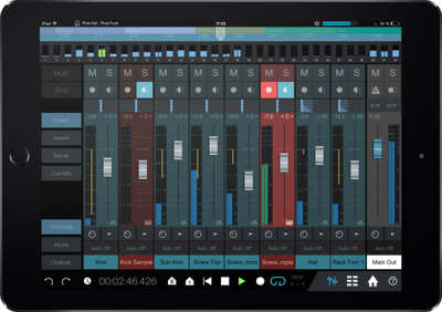PreSonus Studio One Remote現(xiàn)已可以使用iPad 控制Studio One